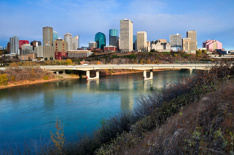 Photo taken around Scona road facing 98ave bridge