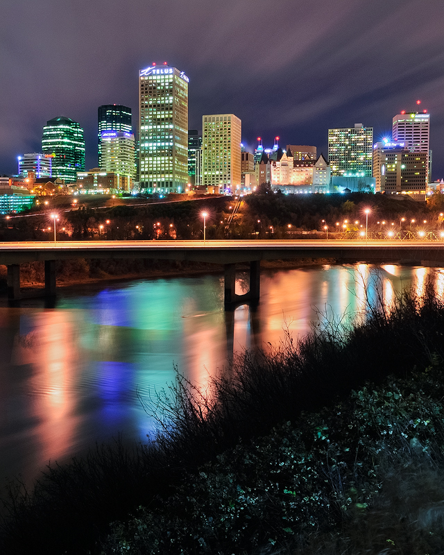 Photo taken at the 98 ave bridge downtown