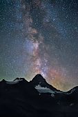 Milky Way over Mt Assiniboine