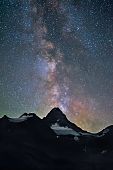 Milky Way over Mt Assiniboine
